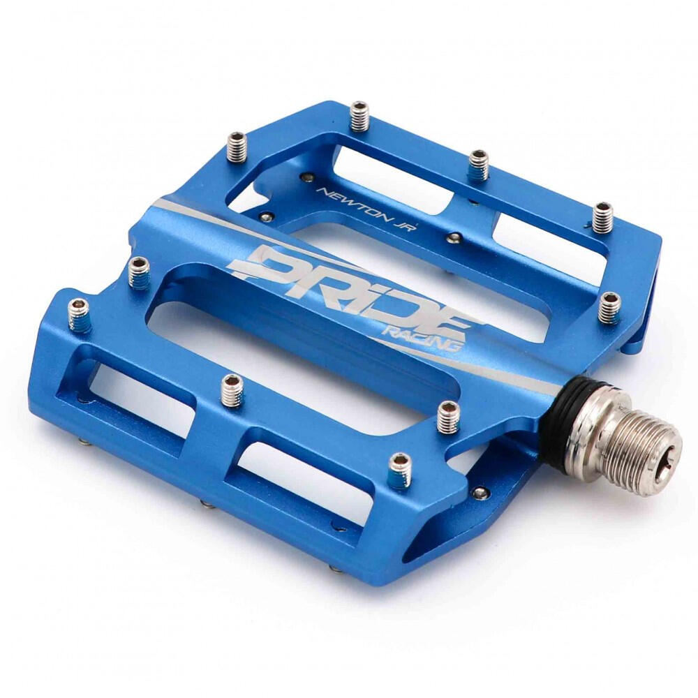 Pedais de bicicleta pride racing newton junior - azul