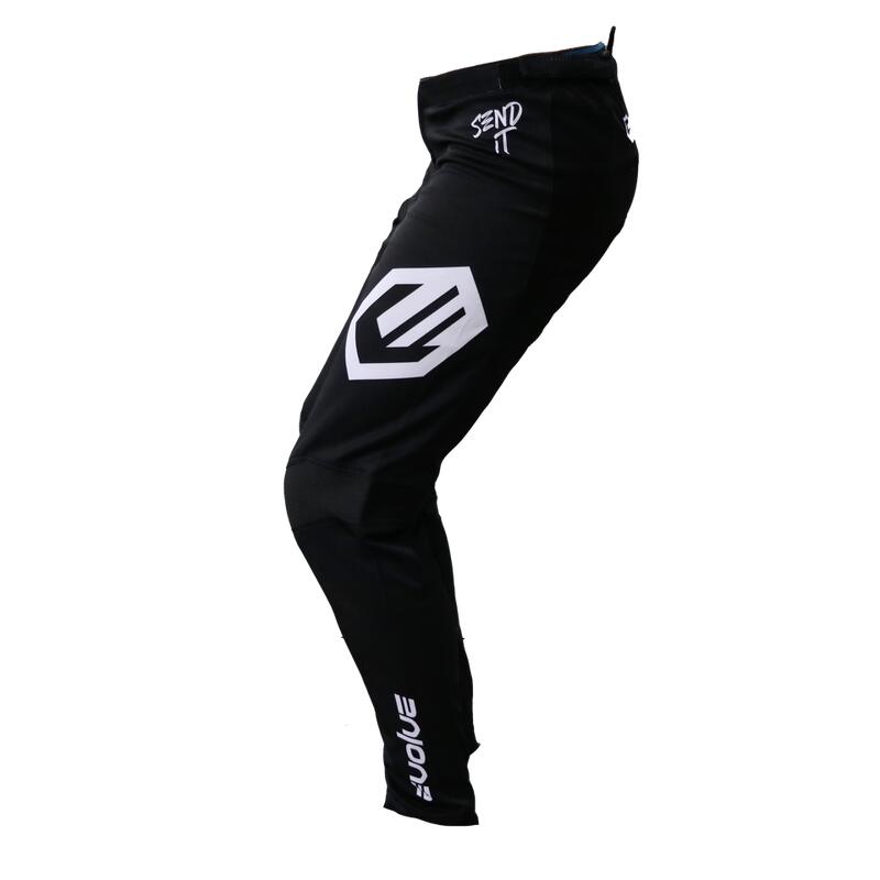 Pantalon Evolve Send It Noir logo Blanc Enfant