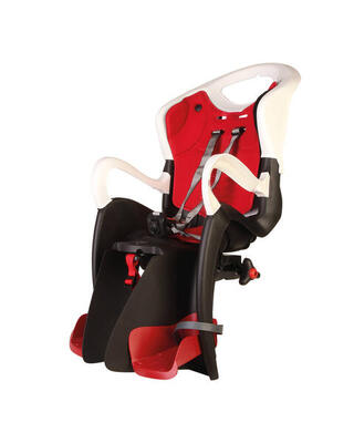 Bellelli tiger clamp babyfietsstoel wit/rood