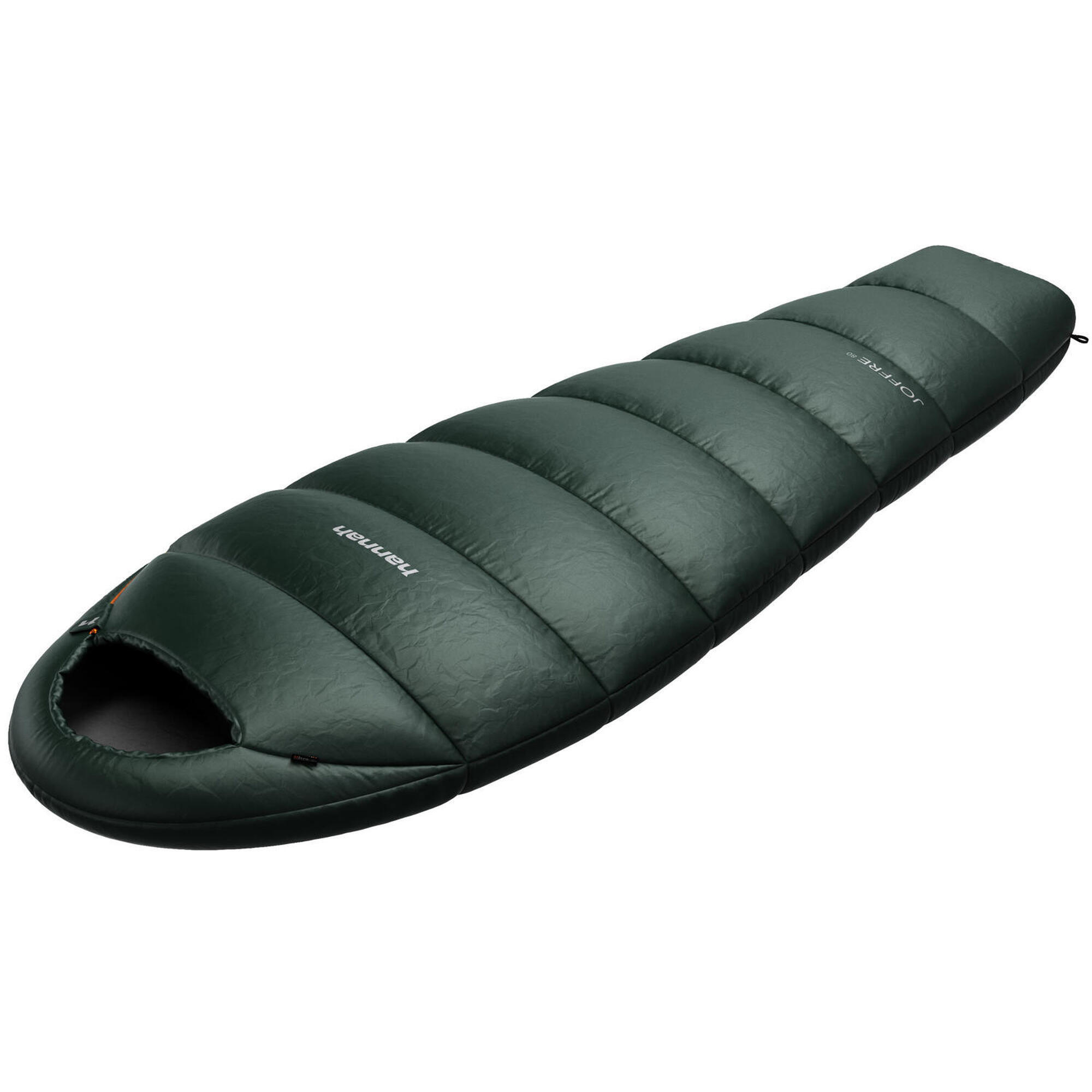 Hannah - Hannah One Season Sleeping Bag Joffre 80, Comfort 15 °c, 190 Left - Sac De Couchage - Vert - 210 Cm - Decathlon