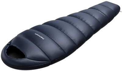 Mummyslaapzak joffre 200 long midnight navy -12°c - blauw