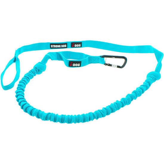 Longe de traction OPALE 240cm MEDIUM DOG pour VTT avec son chien canicross