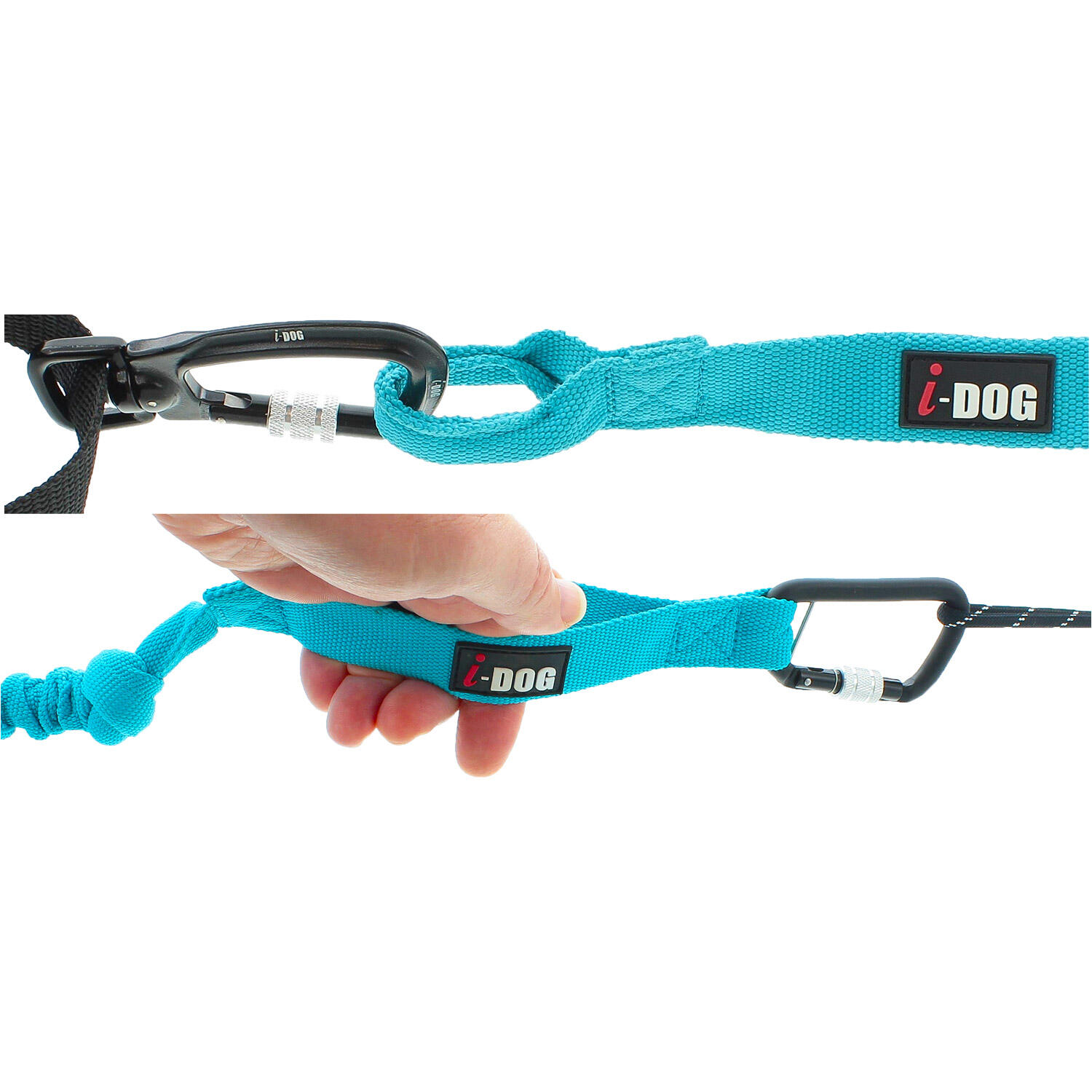 Cordino Canicross OPALE ALM 190cm - CANE MEDIO 2/7