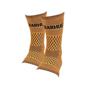 Ankle Compression Bamboo Support Sleeve For Achilles Tendon & Ankle Sprains 1/9