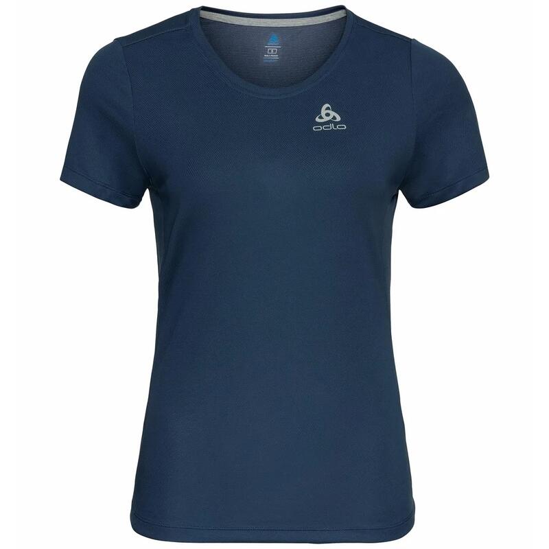 Koszulka z krótkim rękawem trekkingowa damska Odlo T-shirt F-DRY