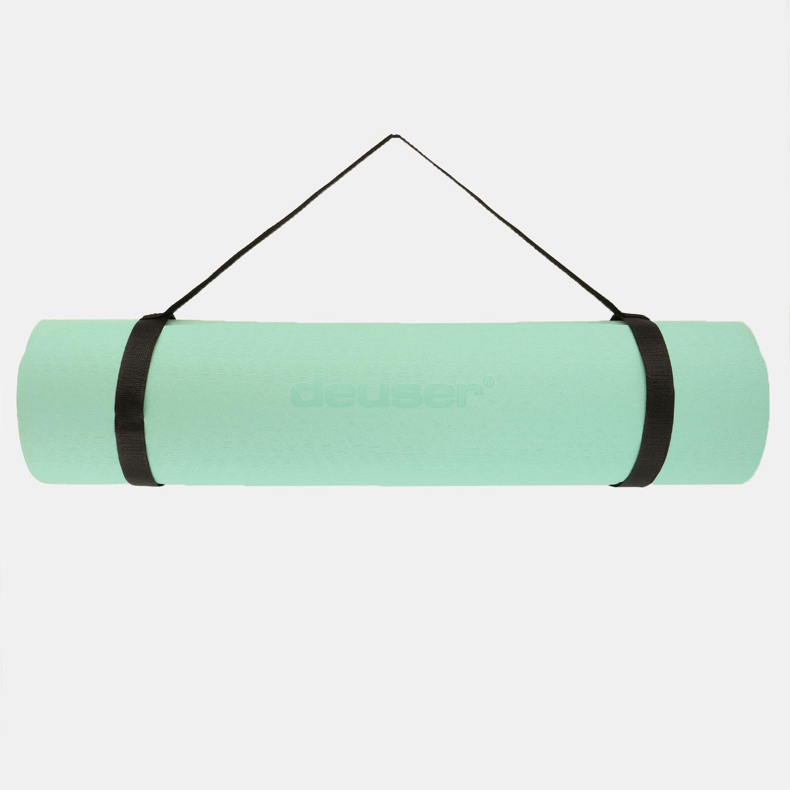 YOGAMATTE MINT/GRAU 183 CM X 61 CM X 0,6 CM DEUSER® 4/6