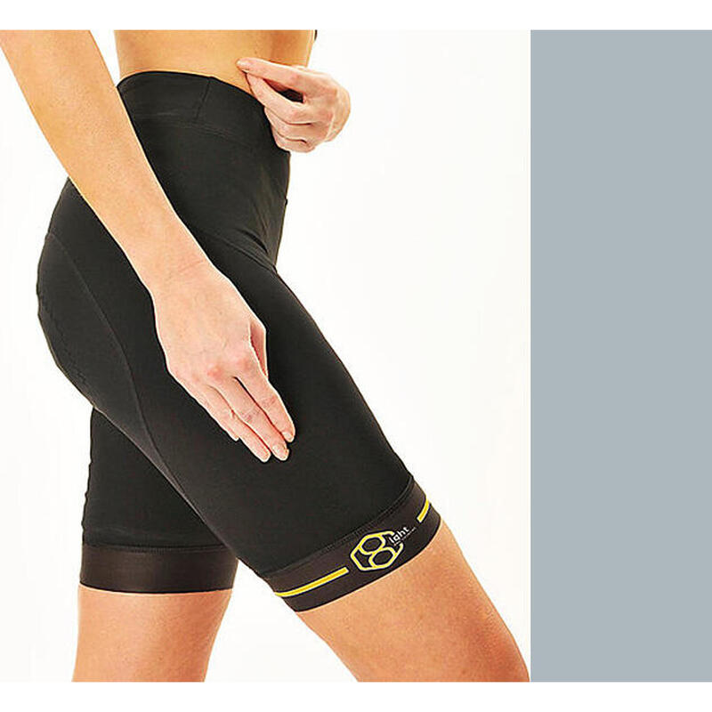 Culotte de ciclismo para mujer en negro 8andCounting