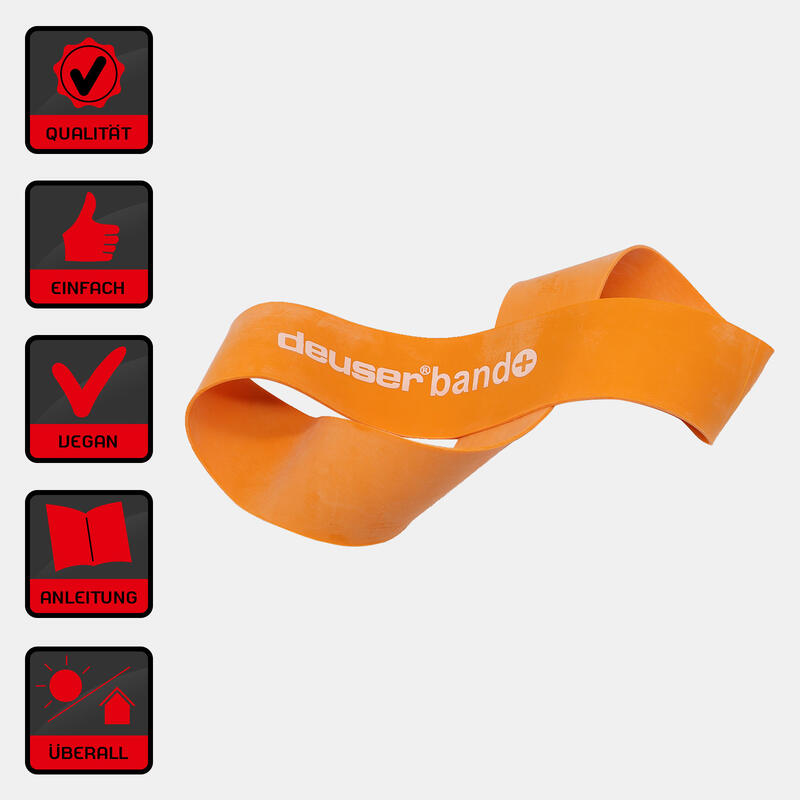 DEUSER BAND PLUS LEICHT ORANGE