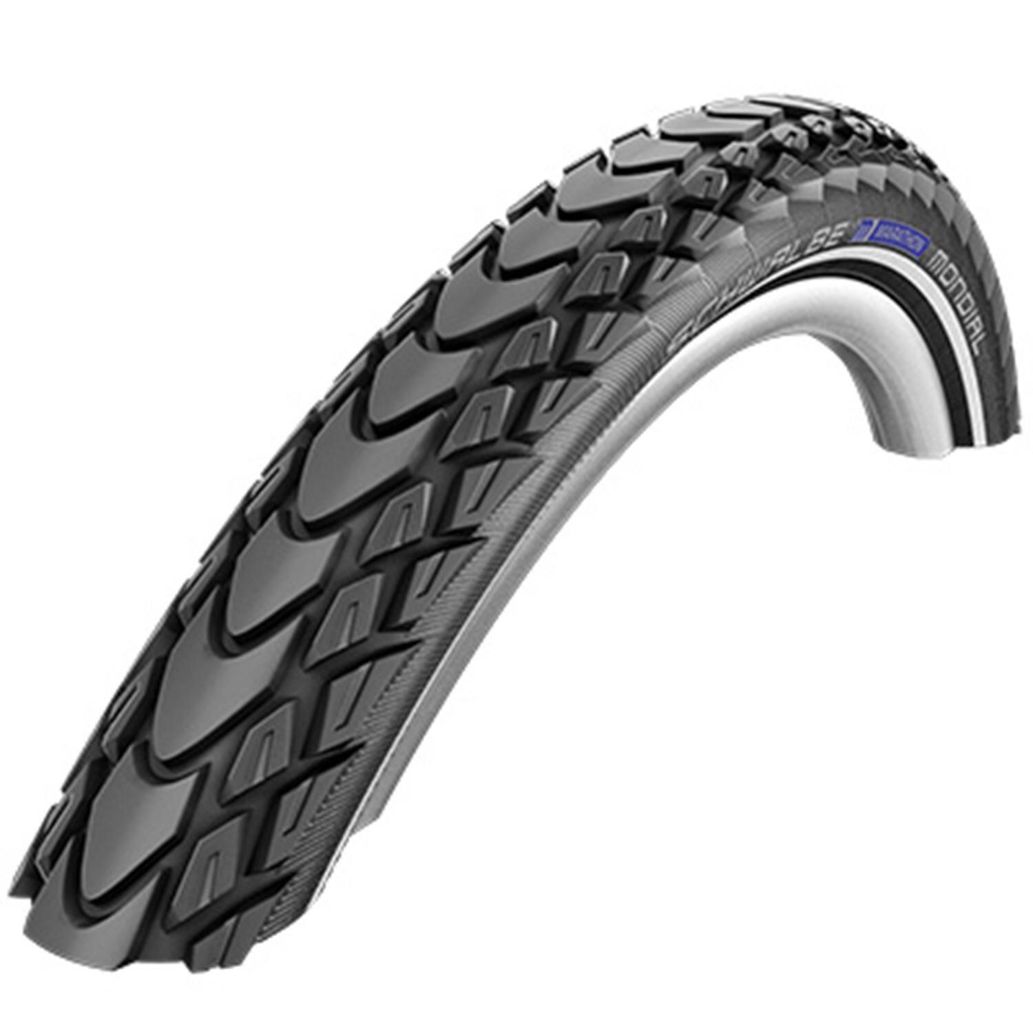 SCHWALBE Schwalbe Marathon Mondial Performance RaceGuard Rigid Tyre Black-26 X 2.00"