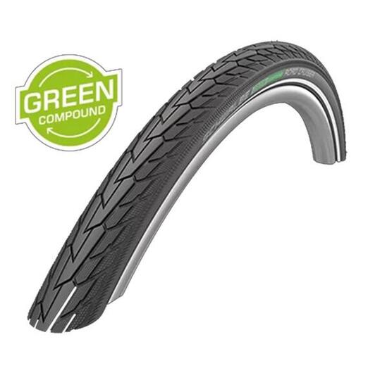 Schwalbe Road Cruiser Plus 26x1.75 Zoll (ETRTO 47-559), PunctureGuard, Green ...