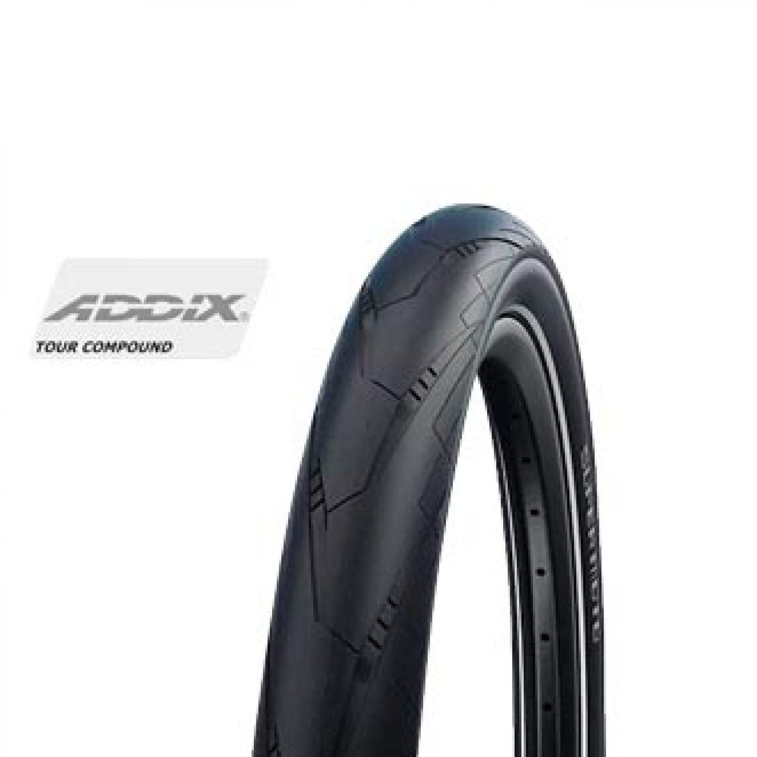 SCHWALBE Schwalbe SUPER MOTO PERF 27.5 x 2.4 Black Reflex Tyre