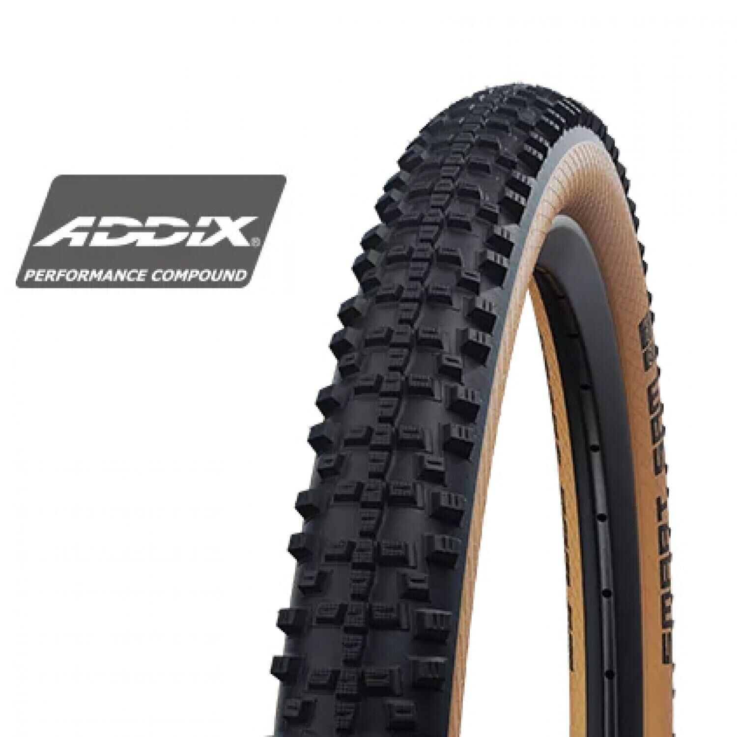 SCHWALBE Schwalbe SMART SAM PERF WRD 27.5 x 2.25 Bronze Sidewall Tyre