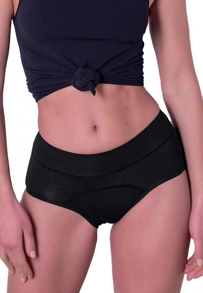 Pack 2 Culottes menstruelles flux léger coton Indy 2/9