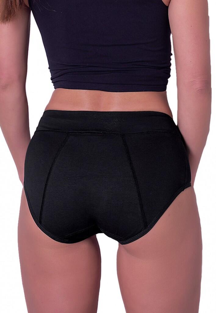 Pack 2 Culottes menstruelles flux léger coton Indy 3/9
