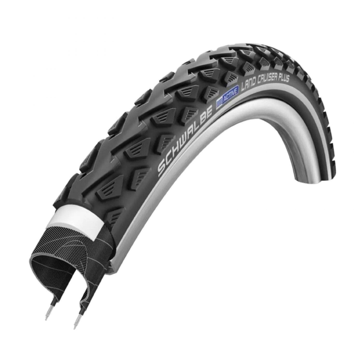 SCHWALBE Schwalbe LAND CRUISER PLUS 28 x 2.00 Black Reflex Tyre