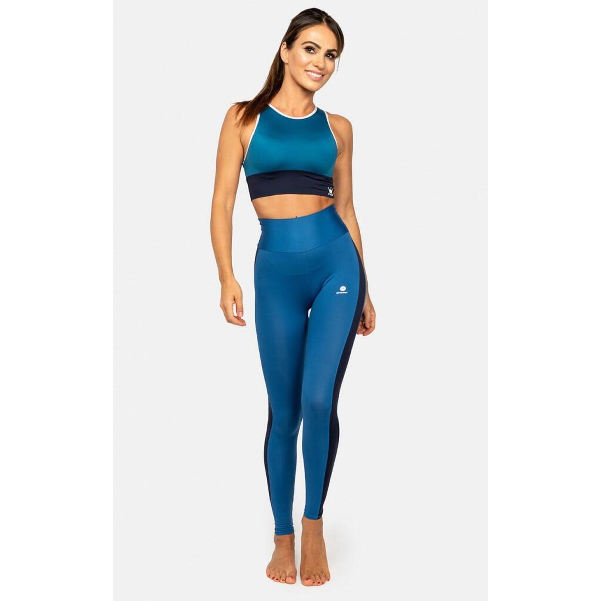Leggings Modeladoras Fitness Cintura subida Mulher Christelle 4/4