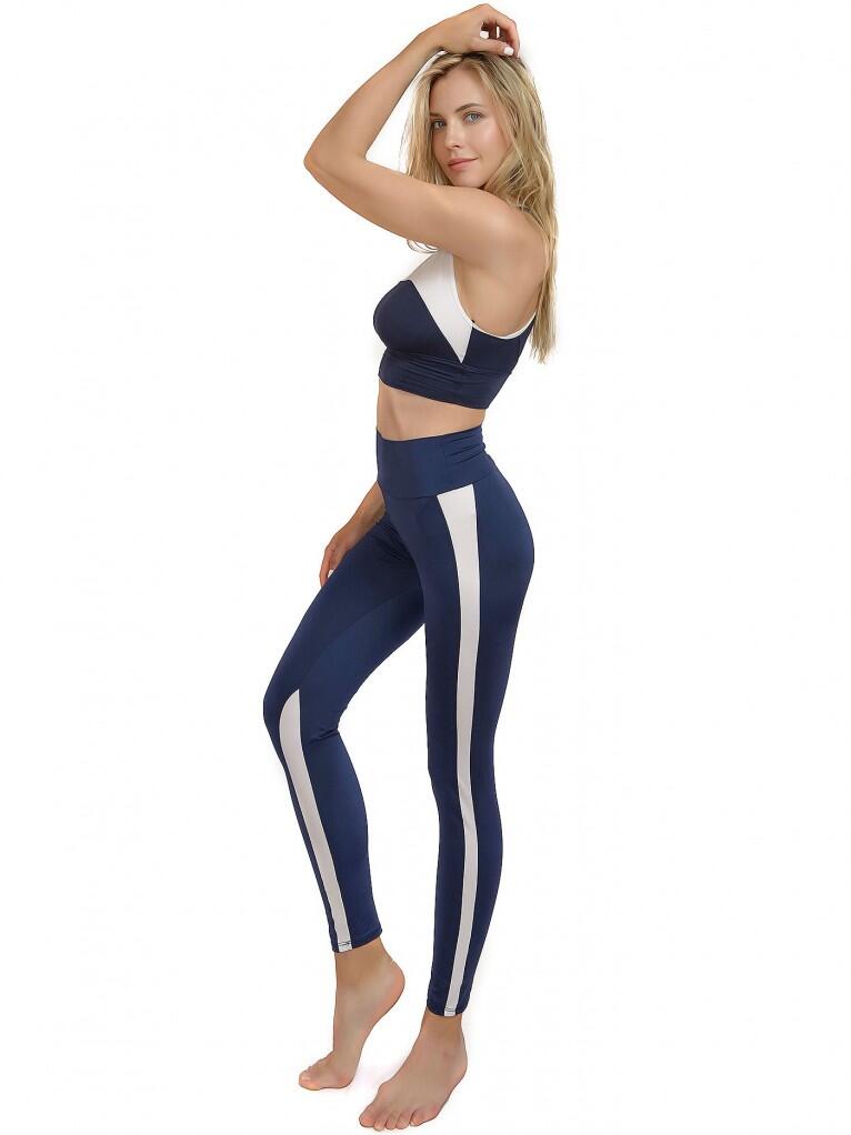 ANAISSA Leggings Modeladoras Fitness Cintura subida Mulher Bikram