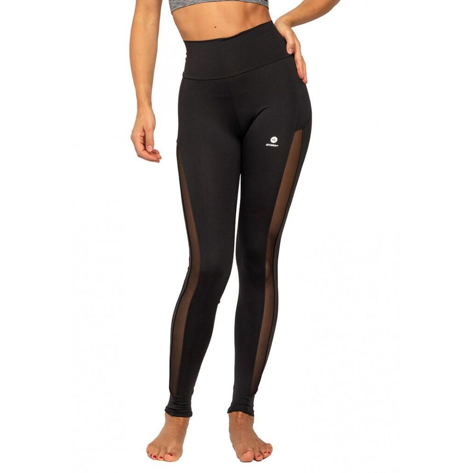 ANAISSA Leggings Modeladoras Fitness Cintura subida Mulher Chantal