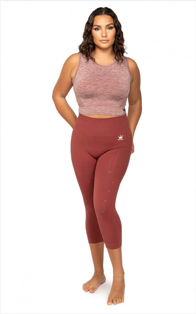 ANAISSA Leggings Modeladoras Fitness Cintura subida Mulher Namasté
