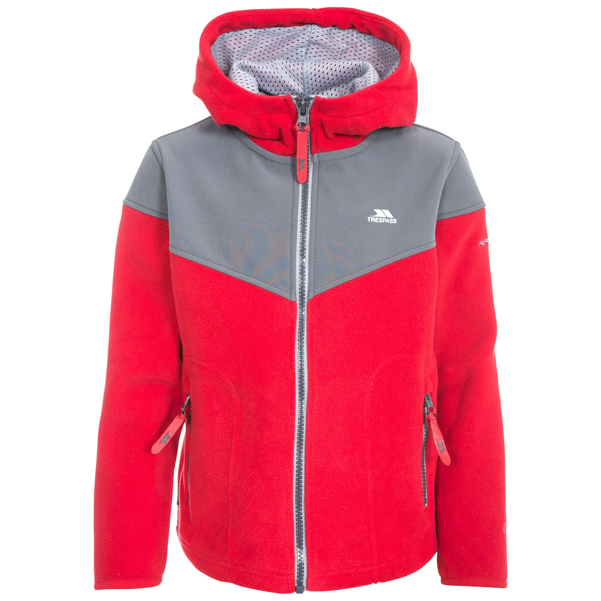 Boy's BIEBER fleece jacket (Red)