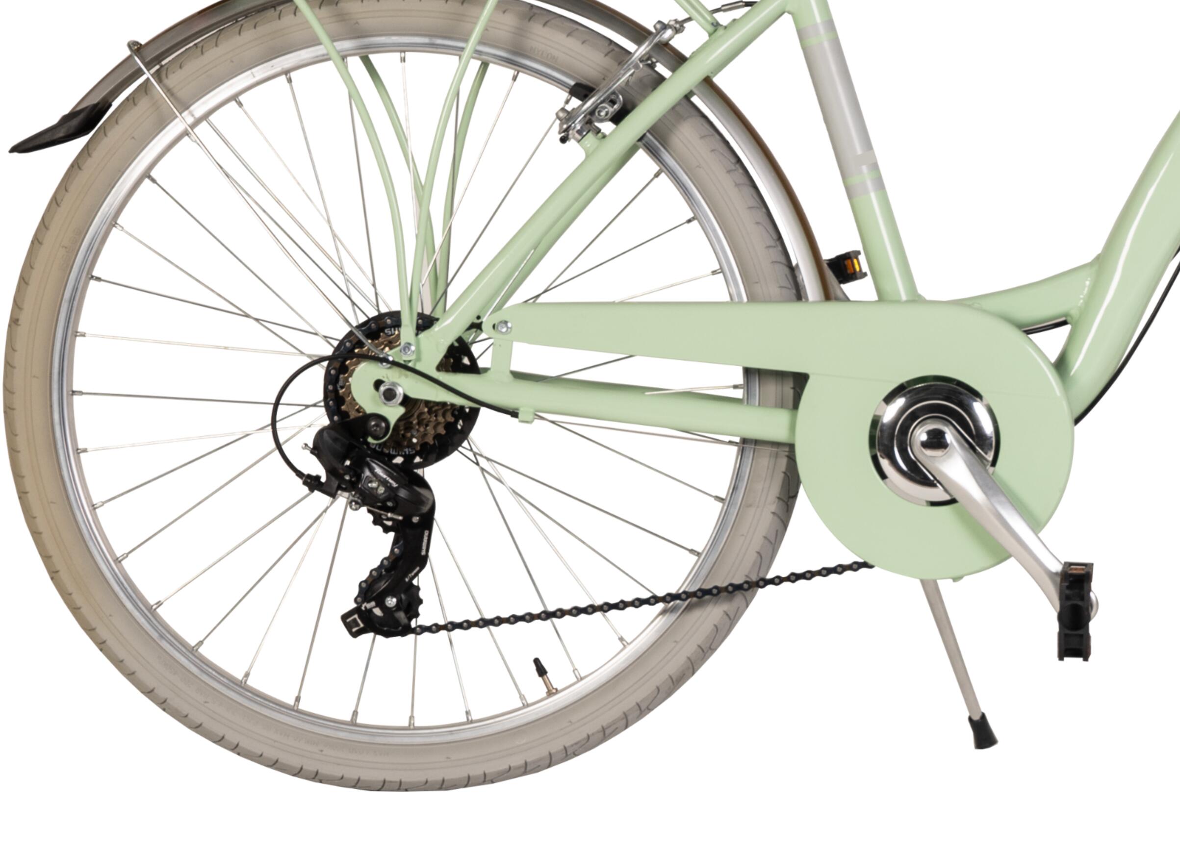Bicicleta de paseo Urbana Nuvò L ruedas 26″, 6 velocidades, cuadro de acero 4/4