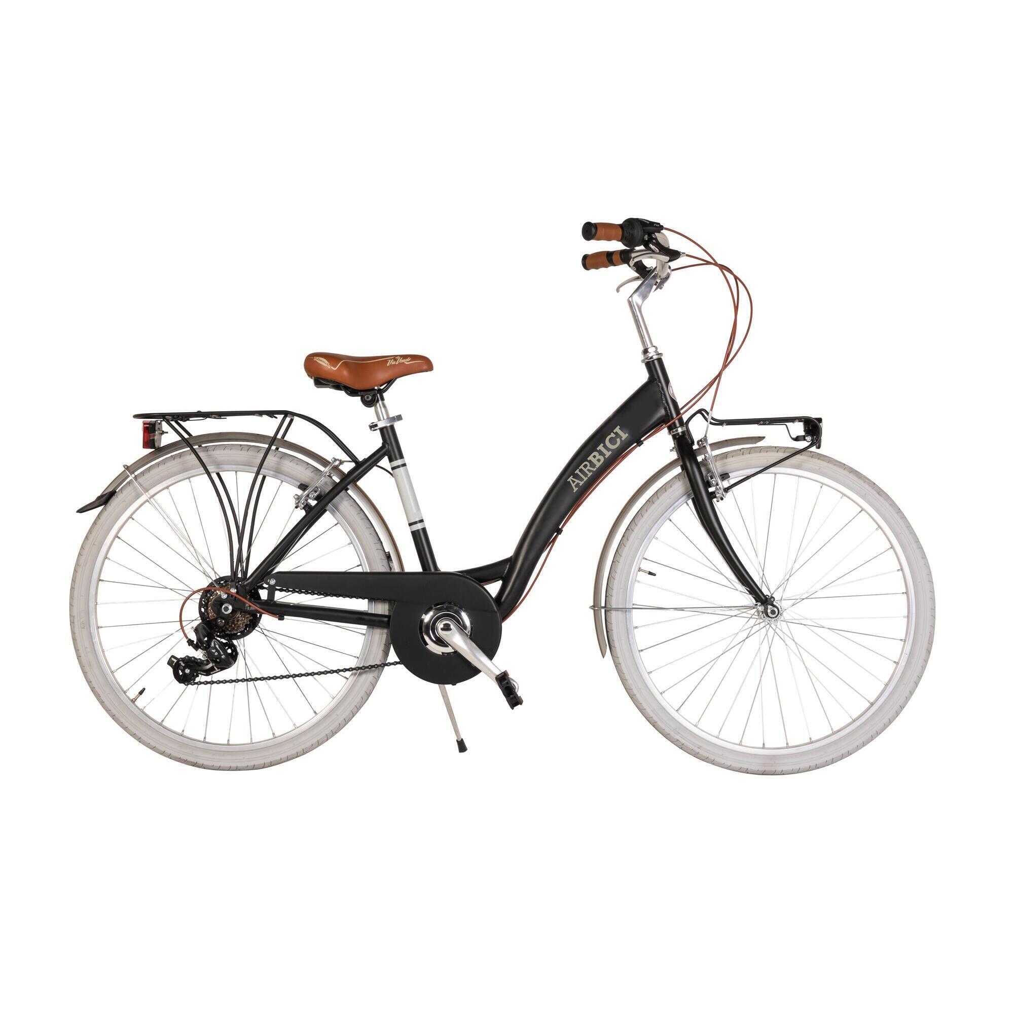 Bicicleta cidade roda 26′′, 6 velocidades, estrutura em aço 46”