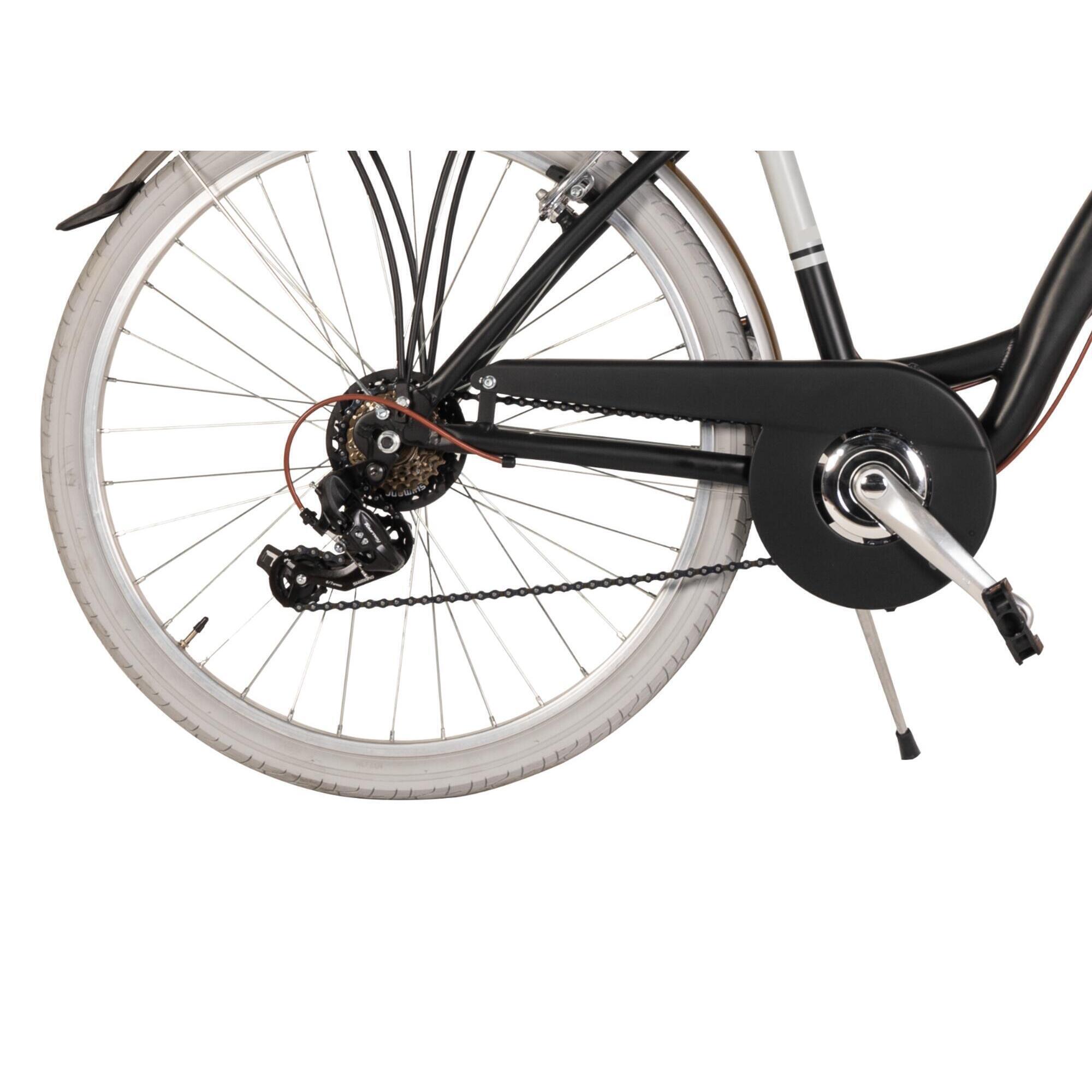 Bicicleta de paseo Urbana Nuvò, ruedas 26″, 6 velocidades, cuadro de acero 4/5