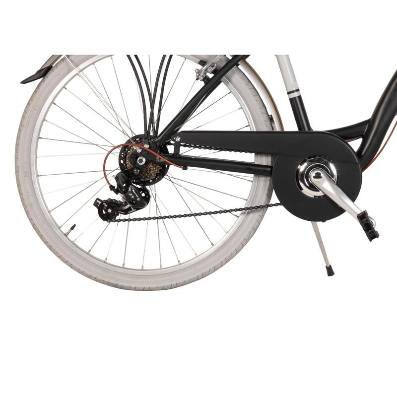 Bicicleta cidade  Roda 26″, 6 velocidades, estrutura em aço 46”