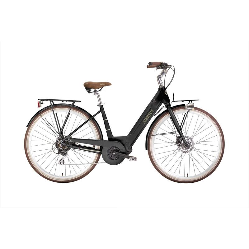 Vélo électrique E-Lite lady par Airbici, roues de 28 pouces, moteur central.