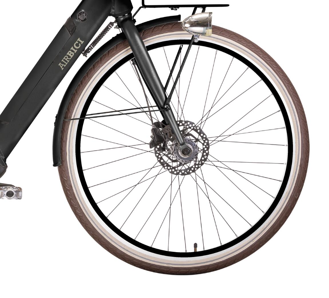 Bicicleta elétrica E-Lite, rodas de 28 polegadas, motor central 5/5