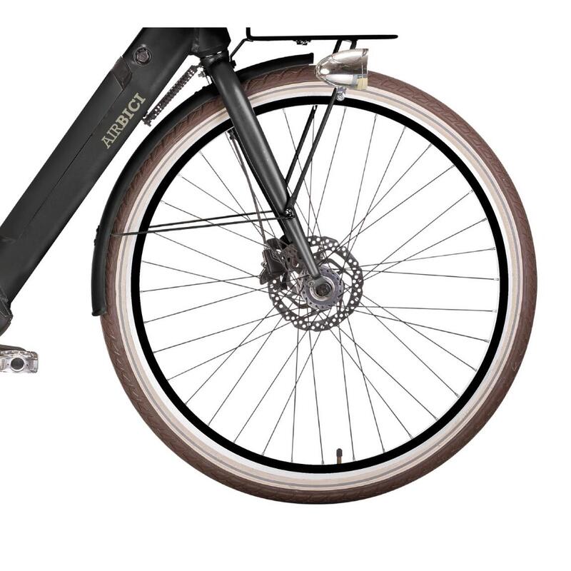 Bicicleta elétrica E-Lite, rodas de 28 polegadas, motor central