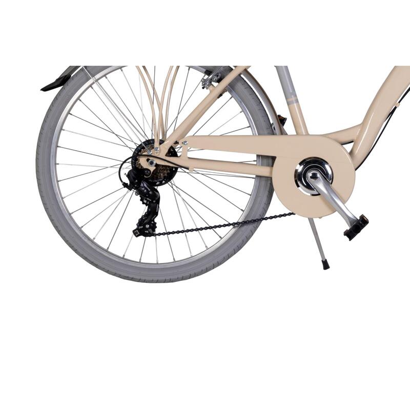 Bicicleta de paseo Urbana Nuvò, ruedas 26″, 6 velocidades, cuadro de acero