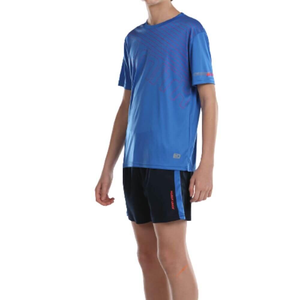 Conjunto ginástica respiravéis criança JOHN SMITH BOCHE SET. Azul Real 2/4