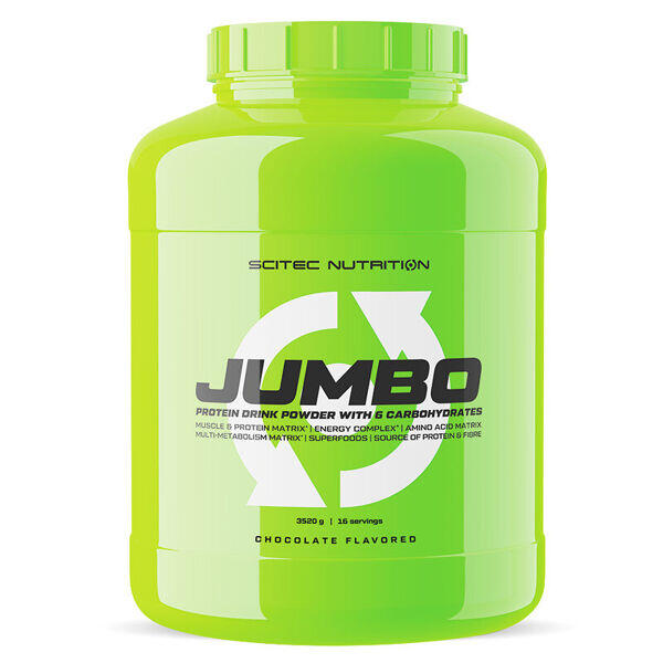 Gainer SCITEC Jumbo - 3520g Na wzrost masy mięśniowej