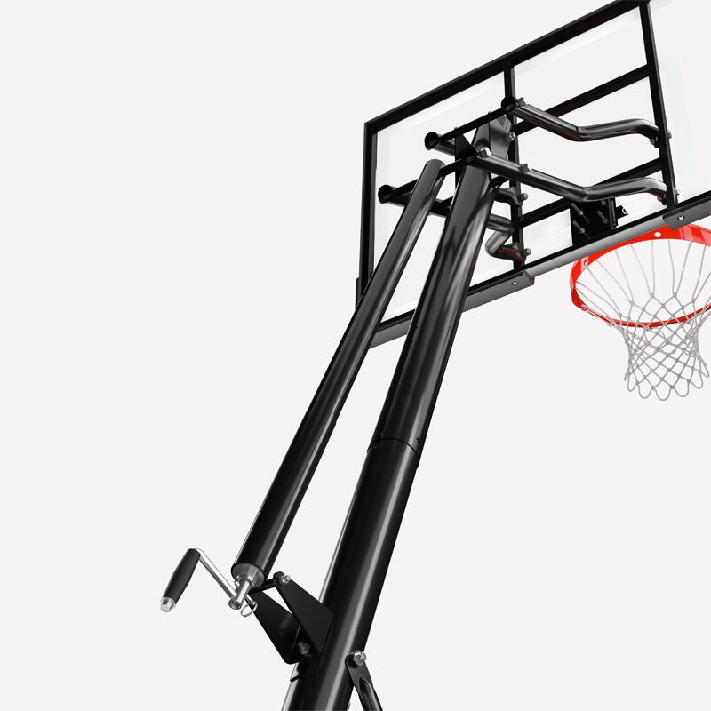 Kosz do koszykówki SPALDING TF Platinum na regulowanym stojaku od 2,28m do 3,05m