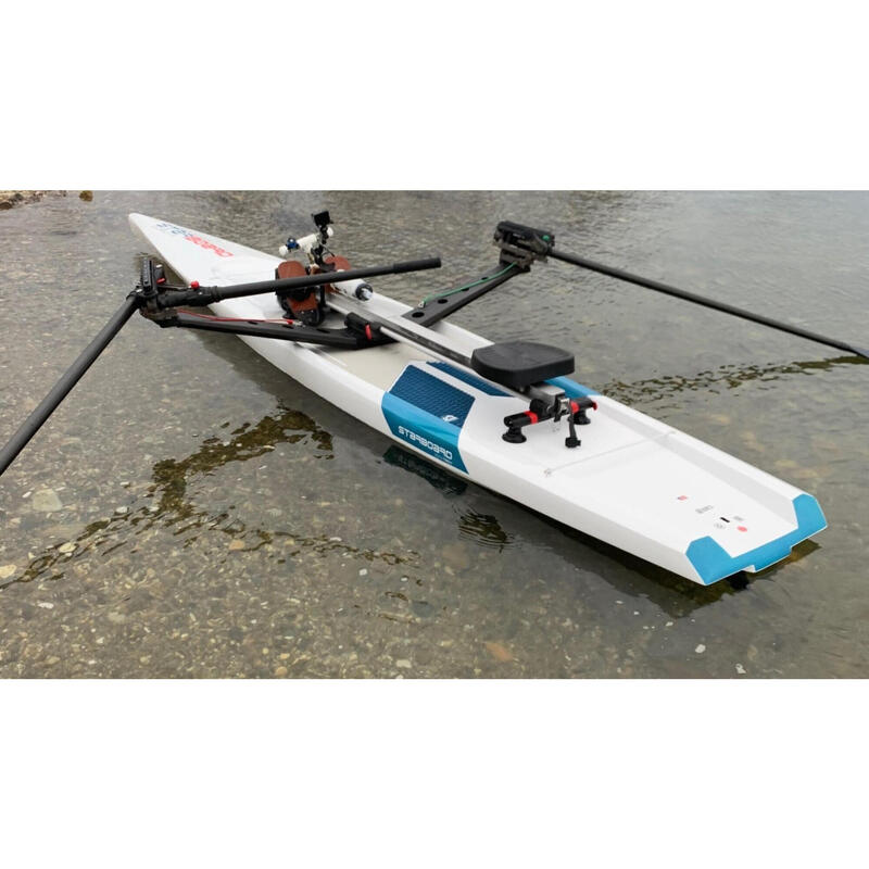 RowVista碳纖維流動平板賽艇滑動架 (F型) + 一對向前碳纖維划槳
