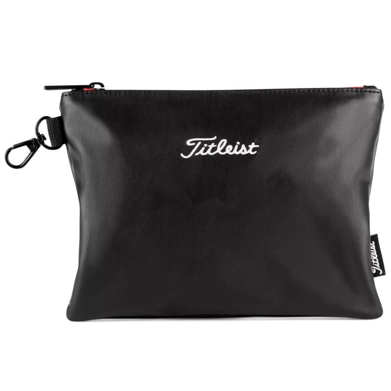 TA20ZP-0 GOLF ZIPPERED POUCH - BLACK
