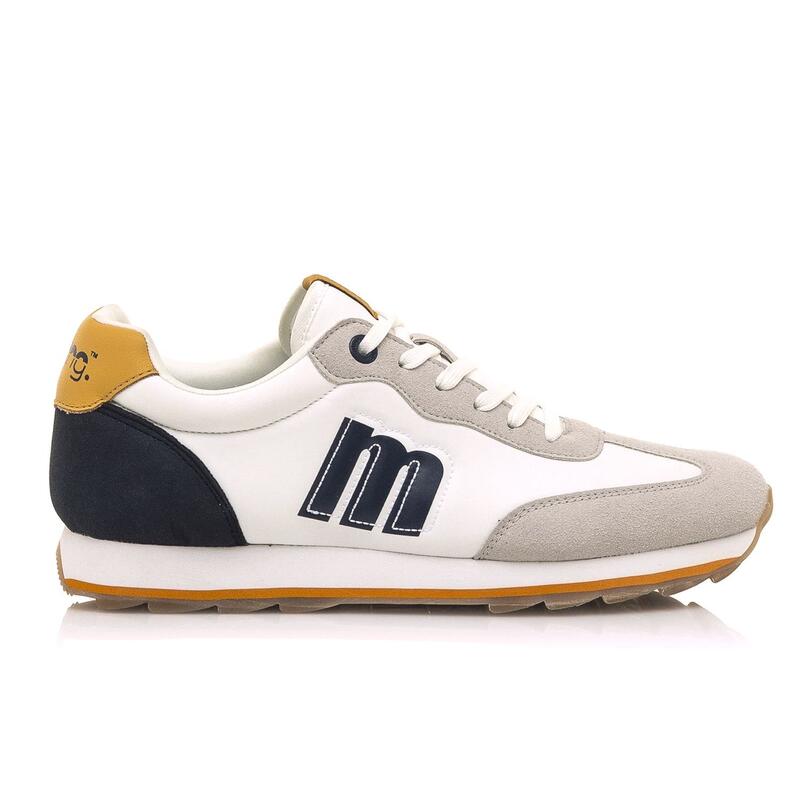 Zapatillas de caminar para hombre mtng sai en color blanco