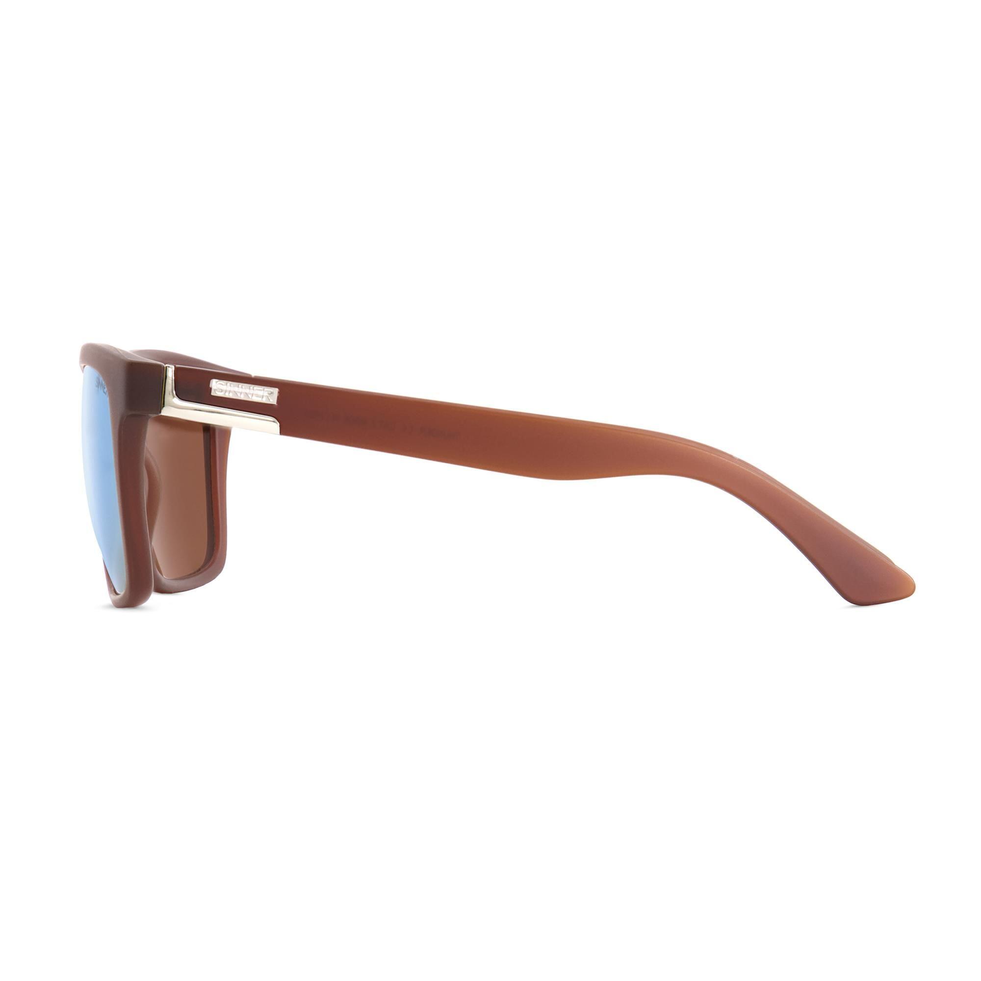 Okulary przeciwsłoneczne Sinner Thunder, brązowe, unisex 3/5