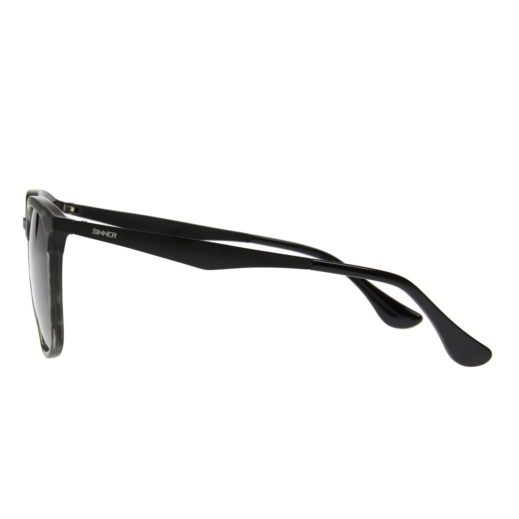 Okulary przeciwsłoneczne Sinner Cowell, czarno-szare, unisex 2/5
