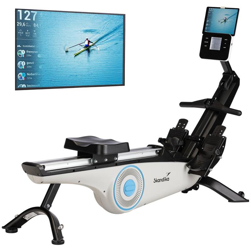 Vogatore - Freki - Fitness - resistenza magnetica - sistema a volano 8 kg