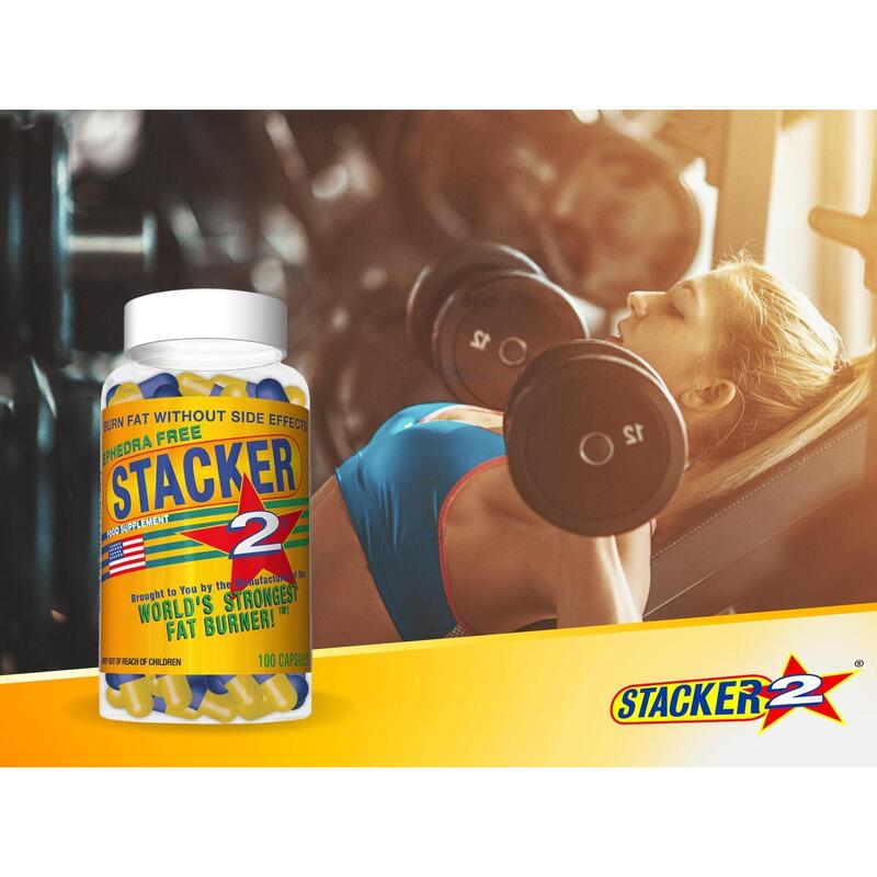 STACKER Stacker 2 - 100caps Spalacz Tłuszczu