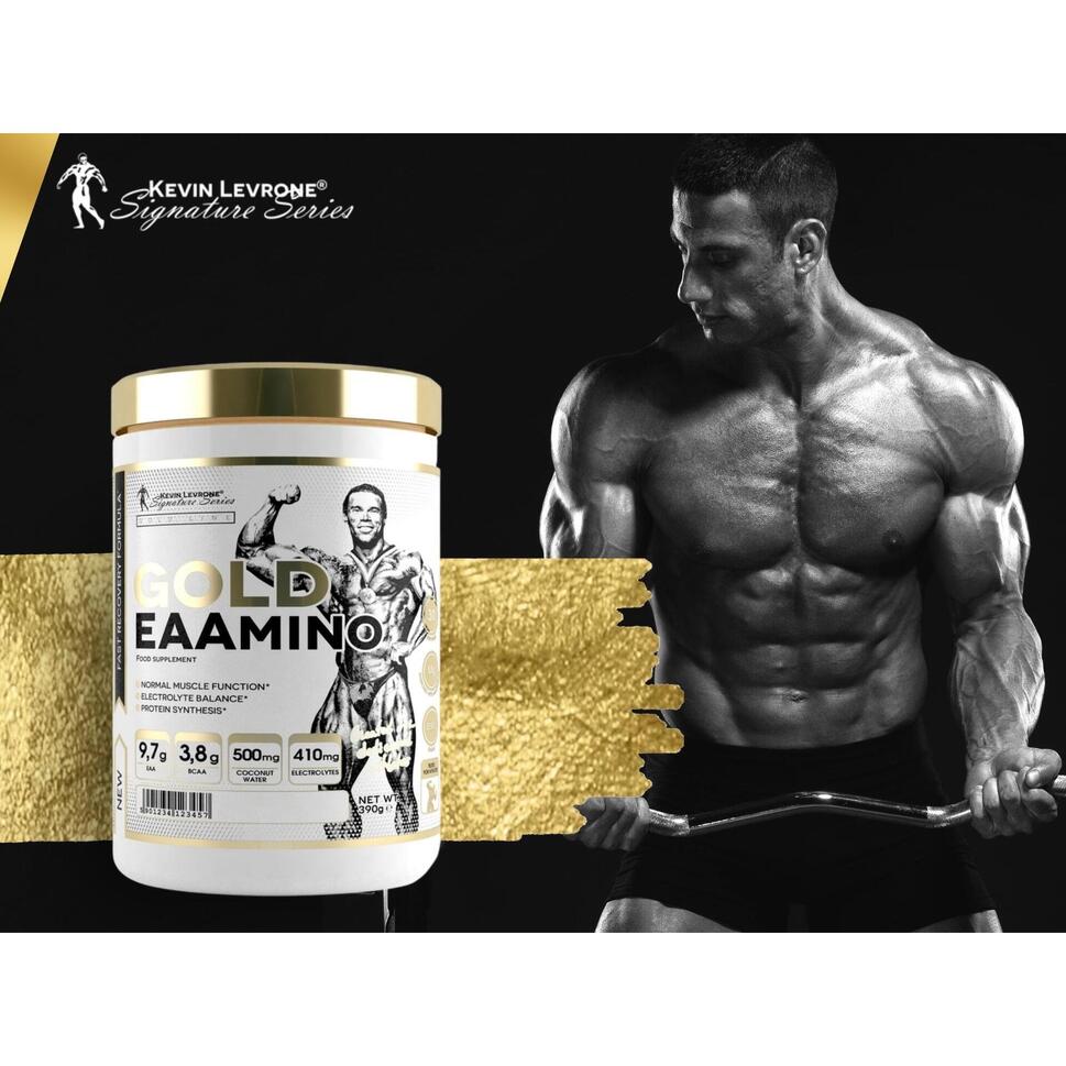 Kompleks aminokwasów KEVIN LEVRONE Gold EAAMINO 390g BCAA EAA KEVIN