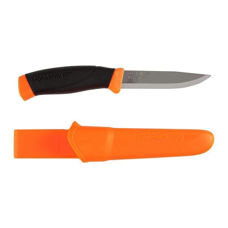 MORAKNIV COMPANION (S) kés, tokkal, narancssárga