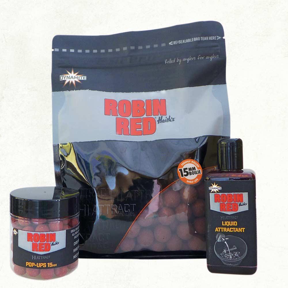 DYNAMITE BAITS Dynamite Baits Robin Red Boilies 15mm 1Kg - Karper Boilies