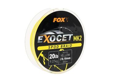 Filo intrecciato Fox Exocet MK2 Spod 0.18mm/20lb x300m