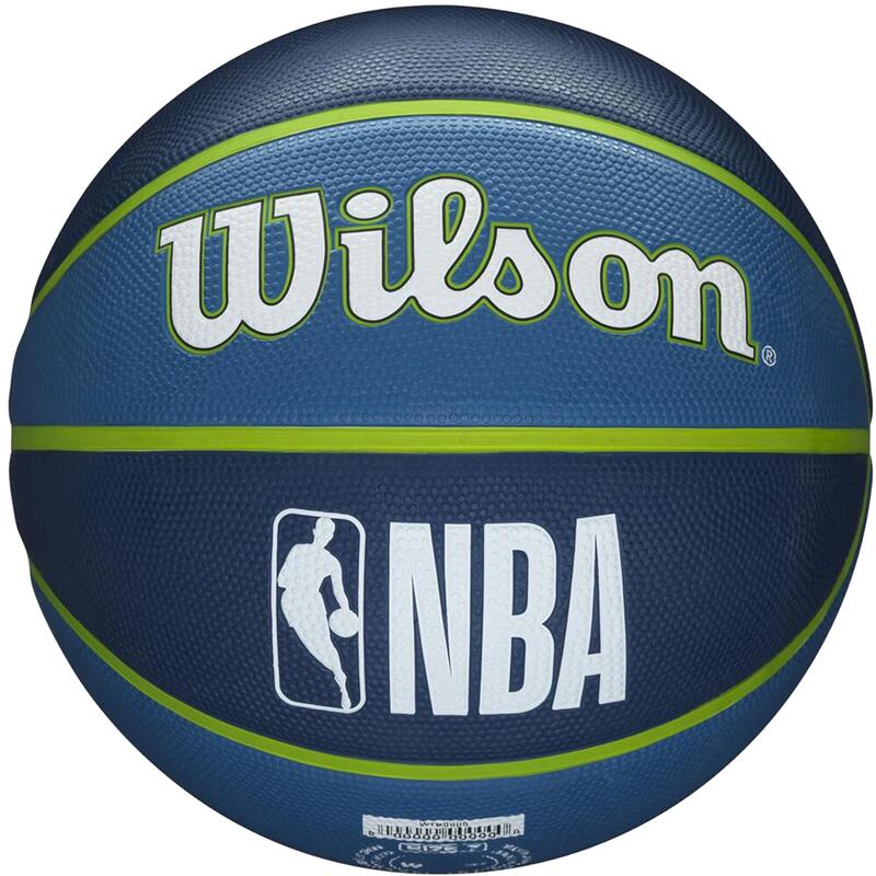 Bola de basquetebol Wilson NBA Team Minnesota Timberwolves tamanho 7