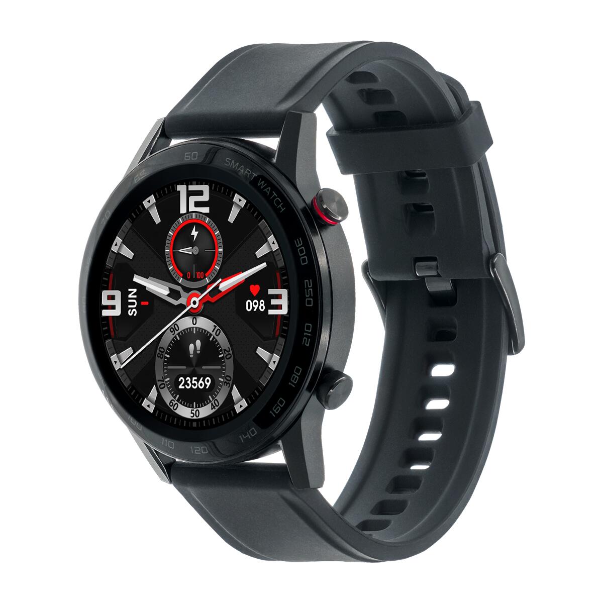 Smartwatch sportowy unisex Watchmark WDT95 czarny 5/7
