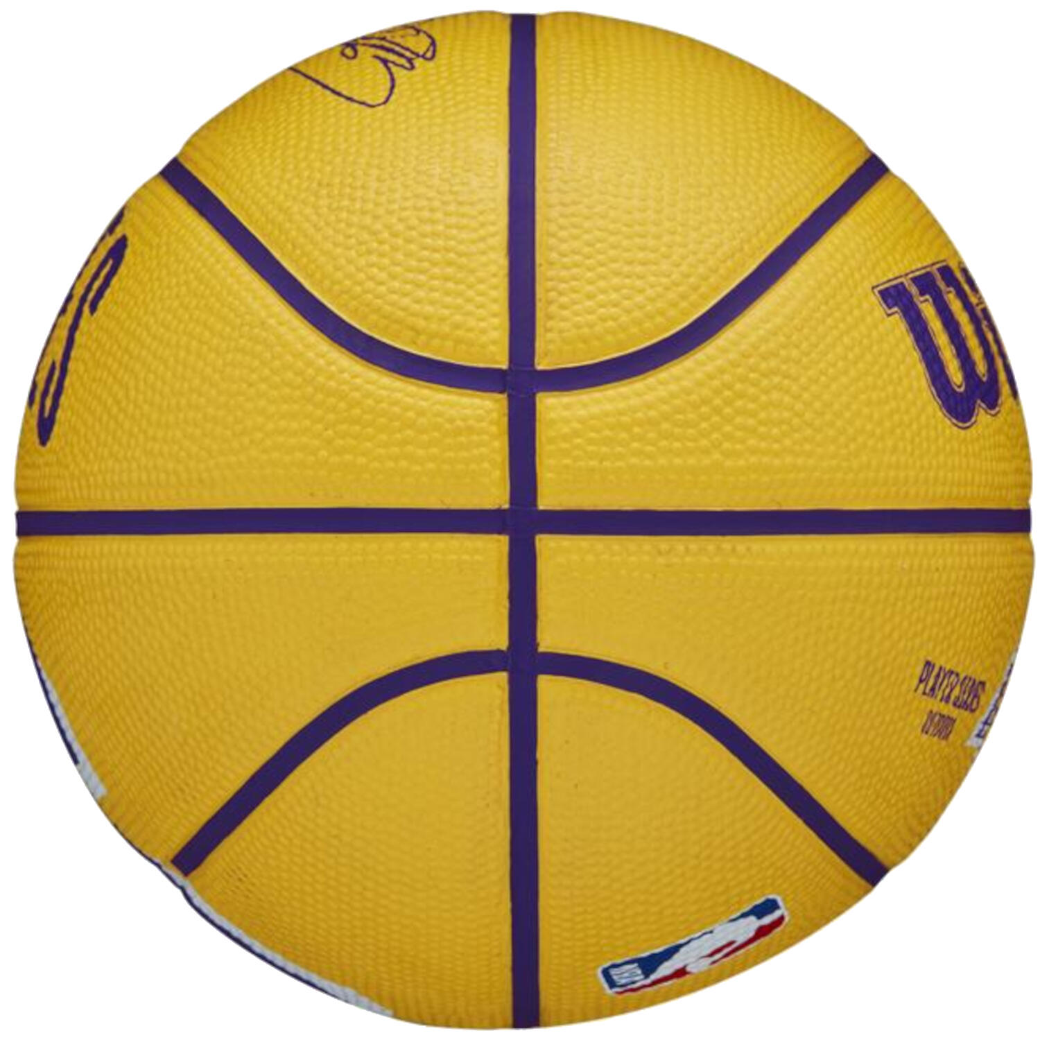 Ballon de basket Wilson NBA Player Icon LeBron James Mini Ball 4/6