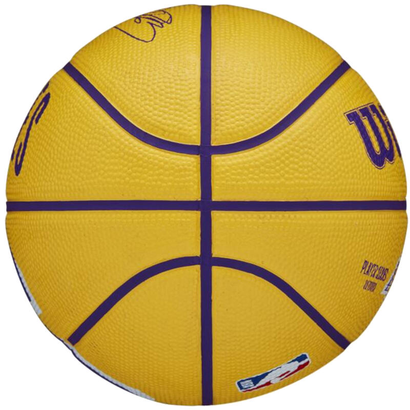 Piłka do koszykówki Wilson NBA Player Icon LeBron James Mini Ball rozmiar 3